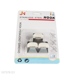 High Quality 3 Pieces Sticky Hook Coat Hat Hanger Hooks