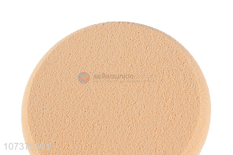 Latest style round makeup foundation powder puff cosmetic sponge