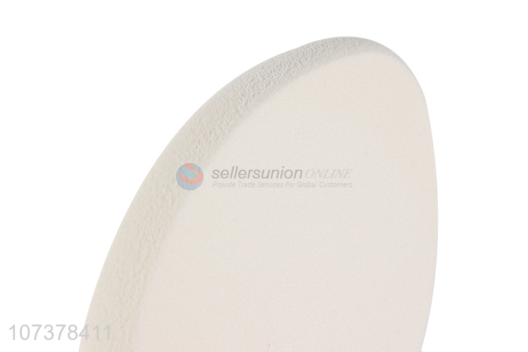 Custom flat waterdrop shape latex powder puff foundation cosmetic sponge