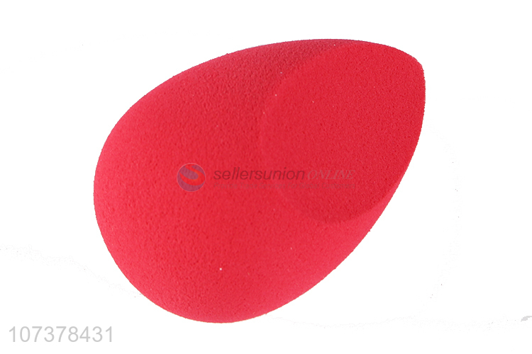 OEM 3D bevel waterdrop shape non-latex makeup sponge cosmetic powder puff