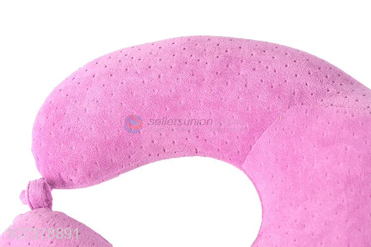 Good Quality U Shape Soft Memory Foam Travel Neck Pillow