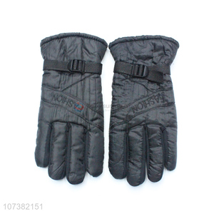 Unique Design Men Sports Gloves Winter Windproof Warm Gloves