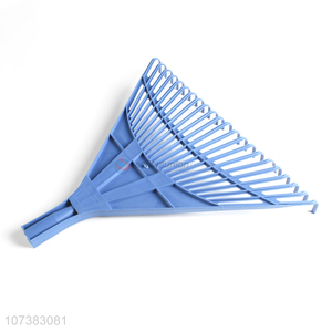 Premium quality plastic leaf rake head pitchfork farm garden tool