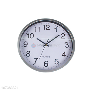 Promotional Home Decoration Plastic Quartz Round Wall Clock