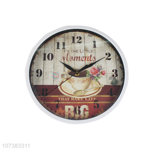 Modern Design Decoration Wall Clock Plastic Wall Clock