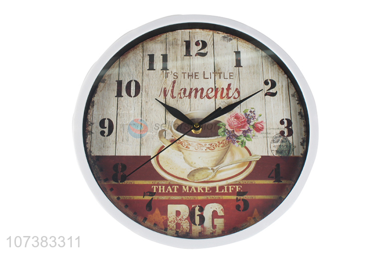 Modern Design Decoration Wall Clock Plastic Wall Clock