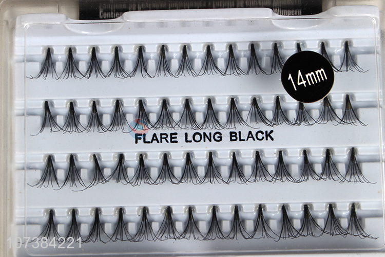 Lowest Price Flare Long Black False Eyelashes Natural Realistic Eyelashes