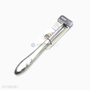 New design 9 inch stainless steel food tong serving tong bbq tong