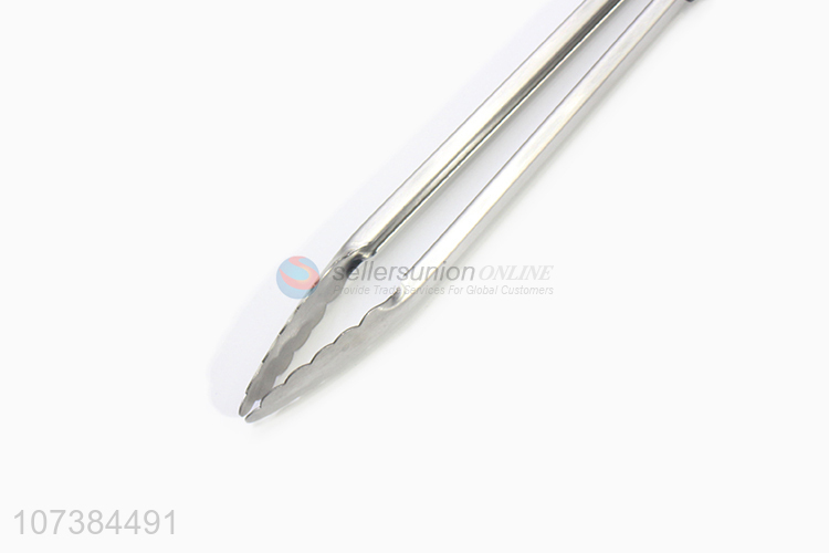 Latest arrival 16 inch food grade stainless steel kitchen tongs serving tongs