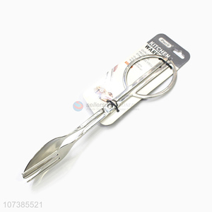 Wholesale cheap kitchen utensils serving tong bread tong pastry tong