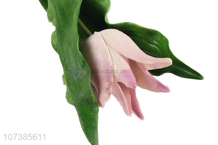 Low price indoor decoration lifelike tulip flowers artificial flower