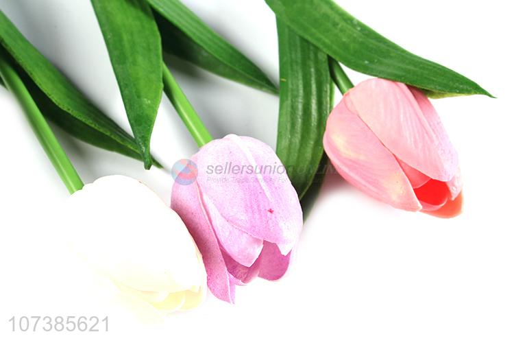 Hot products beautiful decorative mini artificial tulip flower false flower