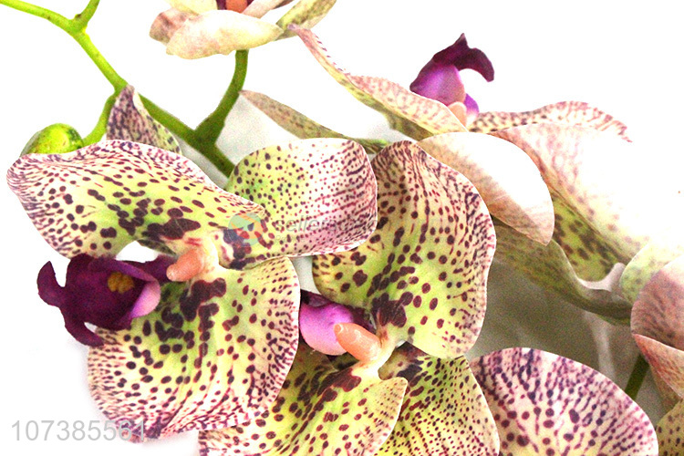 High quality home decoration artificial orchid flower simulation flower