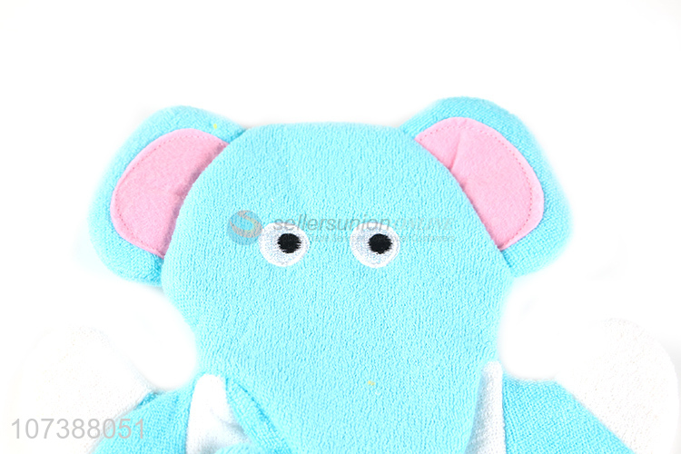 Cartoon Elephant Shape Bath Exfoliating Scrubber Glove