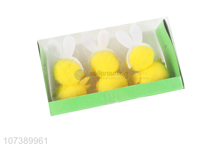 Factory Price Fashion Easter Chick With Bunny Ear Headband For Decoration