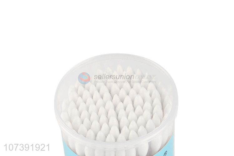 Best Price 100 Count Eco-Friendly Double Heads Disposable Cotton Swabs