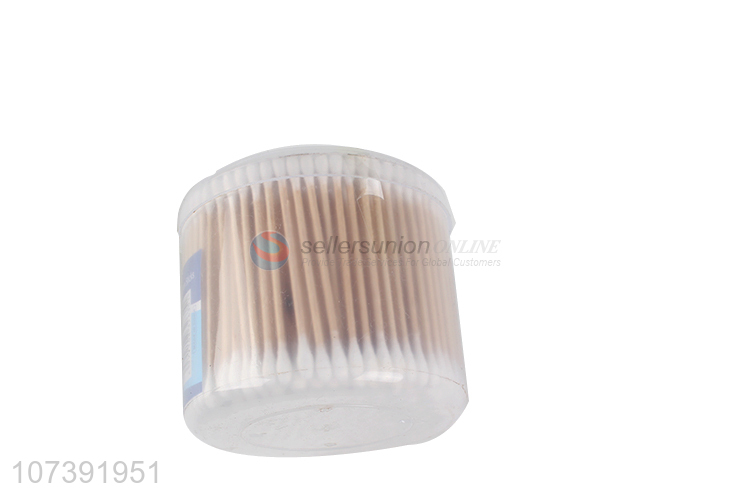 Cheap Price Wooden Stick Double Tipped Disposable Cotton Swabs