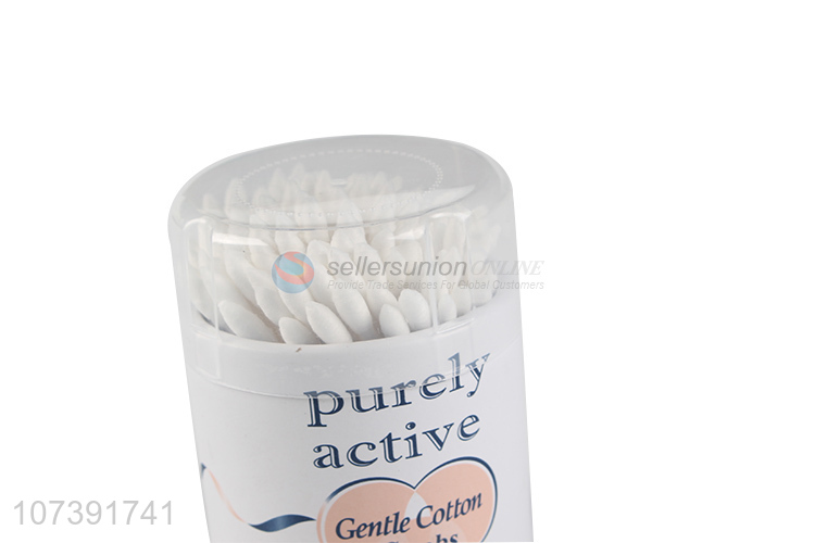 Wholesale Price 100 Pieces Disposable Two-Head Cotton Swabs