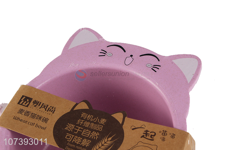 New Product Cute Cartoon Cat Design Children Bowl