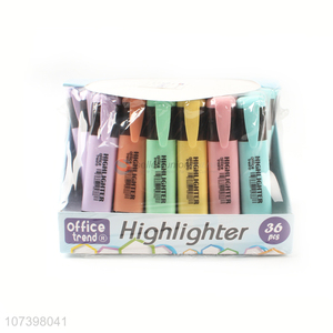 Factory direct sale mini quick dry non-toxic plastic highlighters