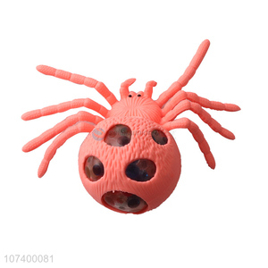 Online wholesale squeeze toy squishy tpr spider pressure release toy