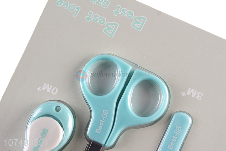 Reasonable price baby nail clipper set baby manicure / pedicure set