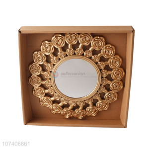 Fancy design European style mirror wall mounted decorative mirrors