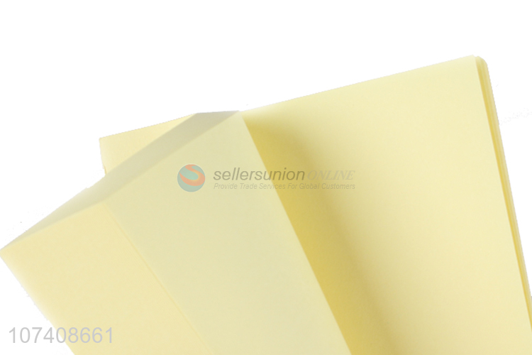 Excellent quality yellow paper sticky notes for school & office