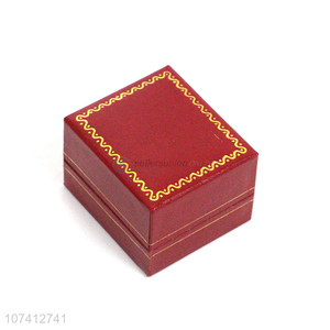 Factory price wedding ring box jewelry box jewelry case