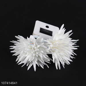 Good sale chrysanthemum flower hair ring custom hair accessories