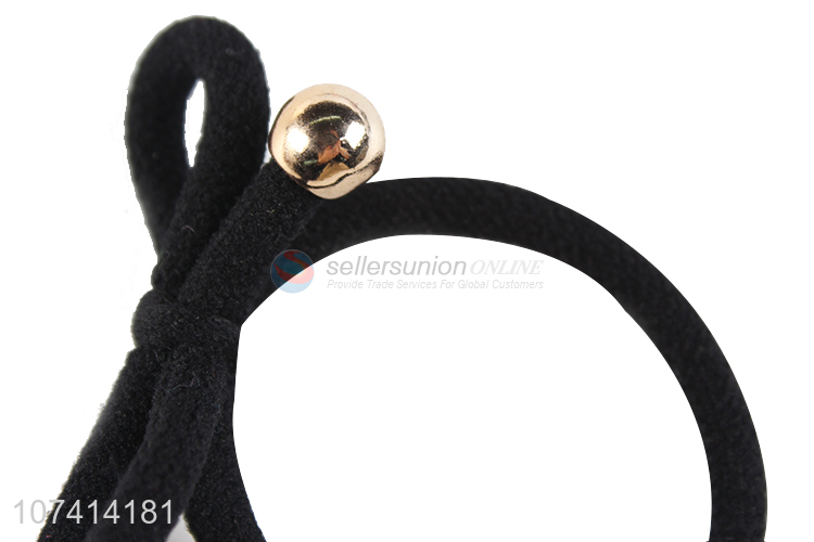 Factory direct sale bowknot hair ring custom hair accessories