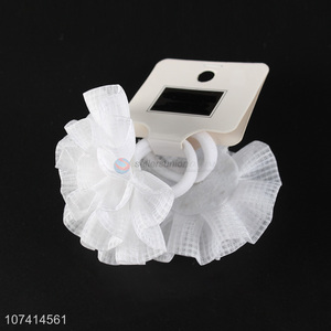 Popular products chic 3d flower hair band elastic hair ties