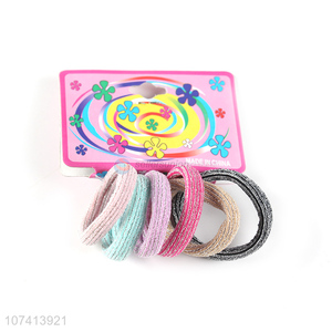 High quality shiny hair ring custom hair accessories