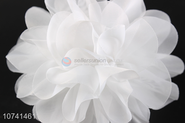 Good quality exquisite chrysanthemum flower hair rope hair band