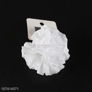 Recent design delicate 3d flower hair ties elastic hair ring