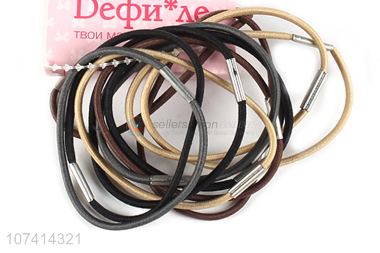 Latest arrival dark hair band elastic hair ties