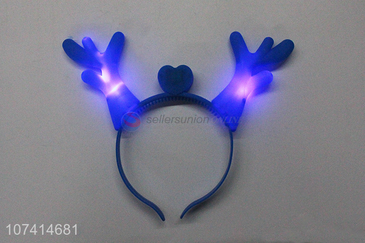 Wholesale Price Party Antlers Headband Led Flashing Headband