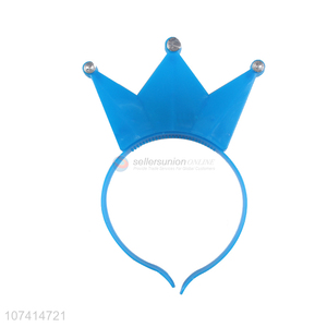 Factory Sell Flashing Crown Shape Led Headband Party Decoration