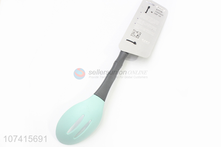 Top Quality Silicone Leakage Ladle Kitchen Slotted Ladle