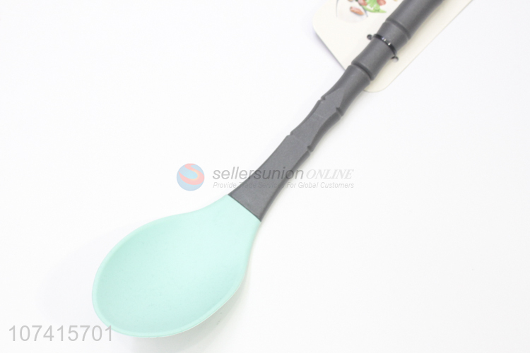 Cheap Wholesale Kitchen Supplies Long Handle Silicone Rice Spoon