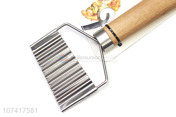 New Design Potato Wavy Edged Knife Potato Chips Slicer