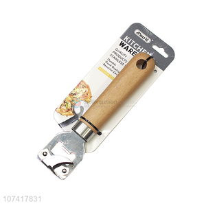 Good Quality Wooden Handle Bottle Opener Best Can Opener