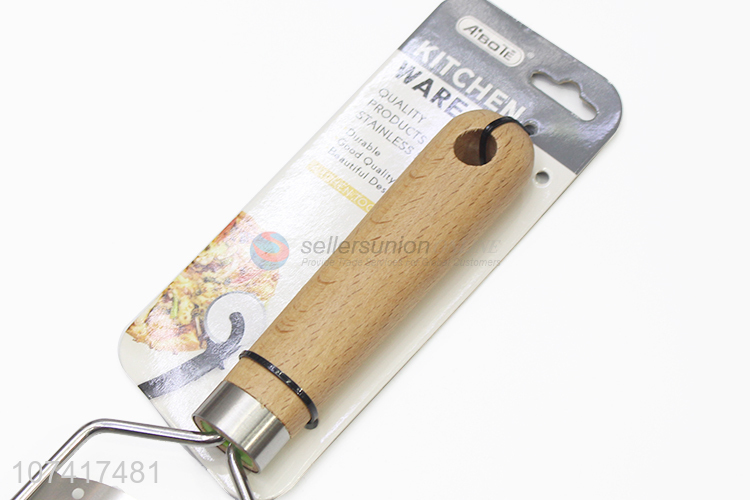 Good Quality Wooden Handle Stainless Steel Vegetable Grater