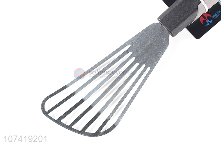 Custom Kitchen Frying Spatula Stainless Steel Slotted Turner