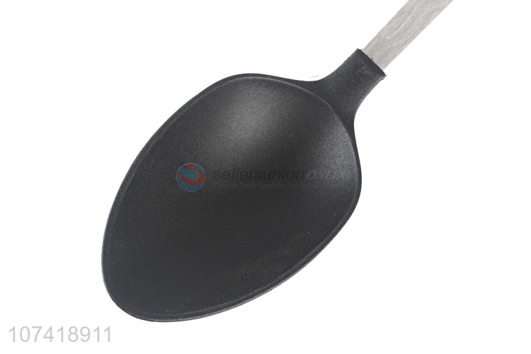 Best Selling Black Nylon Long Meal Spoon