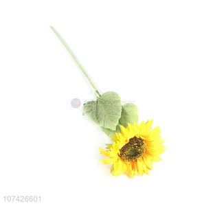 Factory direct sale home wedding decoration artificial flower fake sunflower