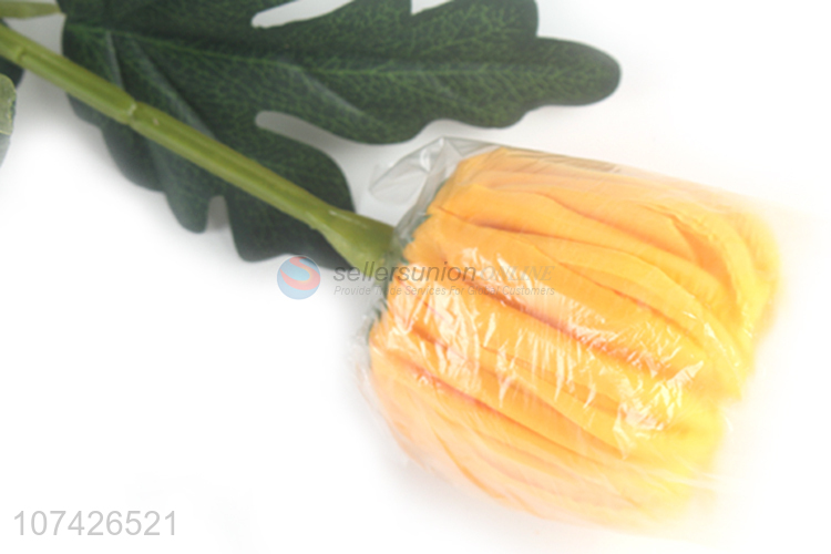 Reasonable price decorative artificial cloth chrysanthemum flower false flower