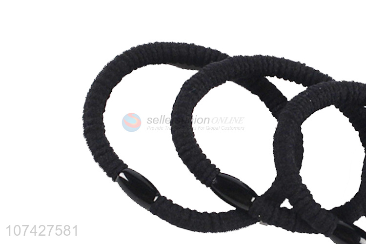 Wholesale Black Hair Band Cheap Hair Rope