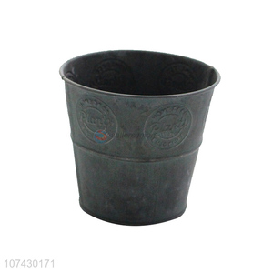 Factory Sell Garden Decoration Metal Flower Pot Planting Pot