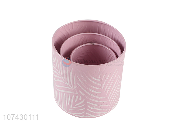 Wholesale Price Garden Decoration Fashion Round Flowerpot